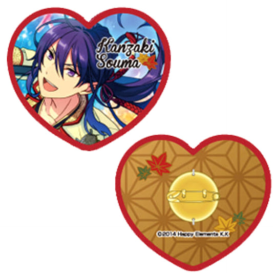 Souma Kanzaki Ensemble Stars! Cushion Badge Hbox [USED]