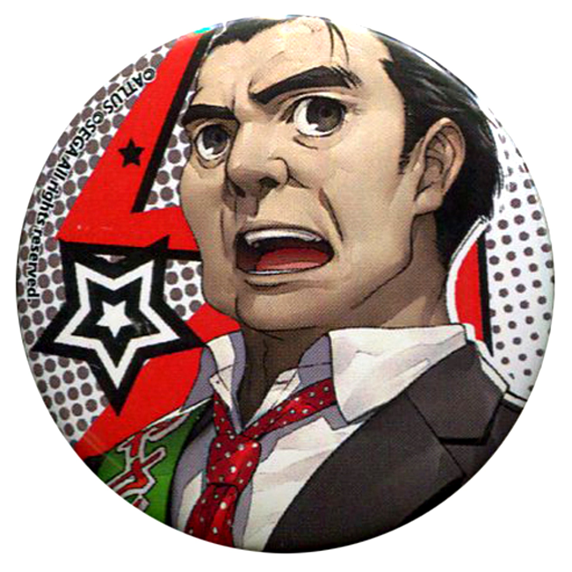 Toranosuke Yoshida Persona 5 Button Persona 20th Fes [USED]