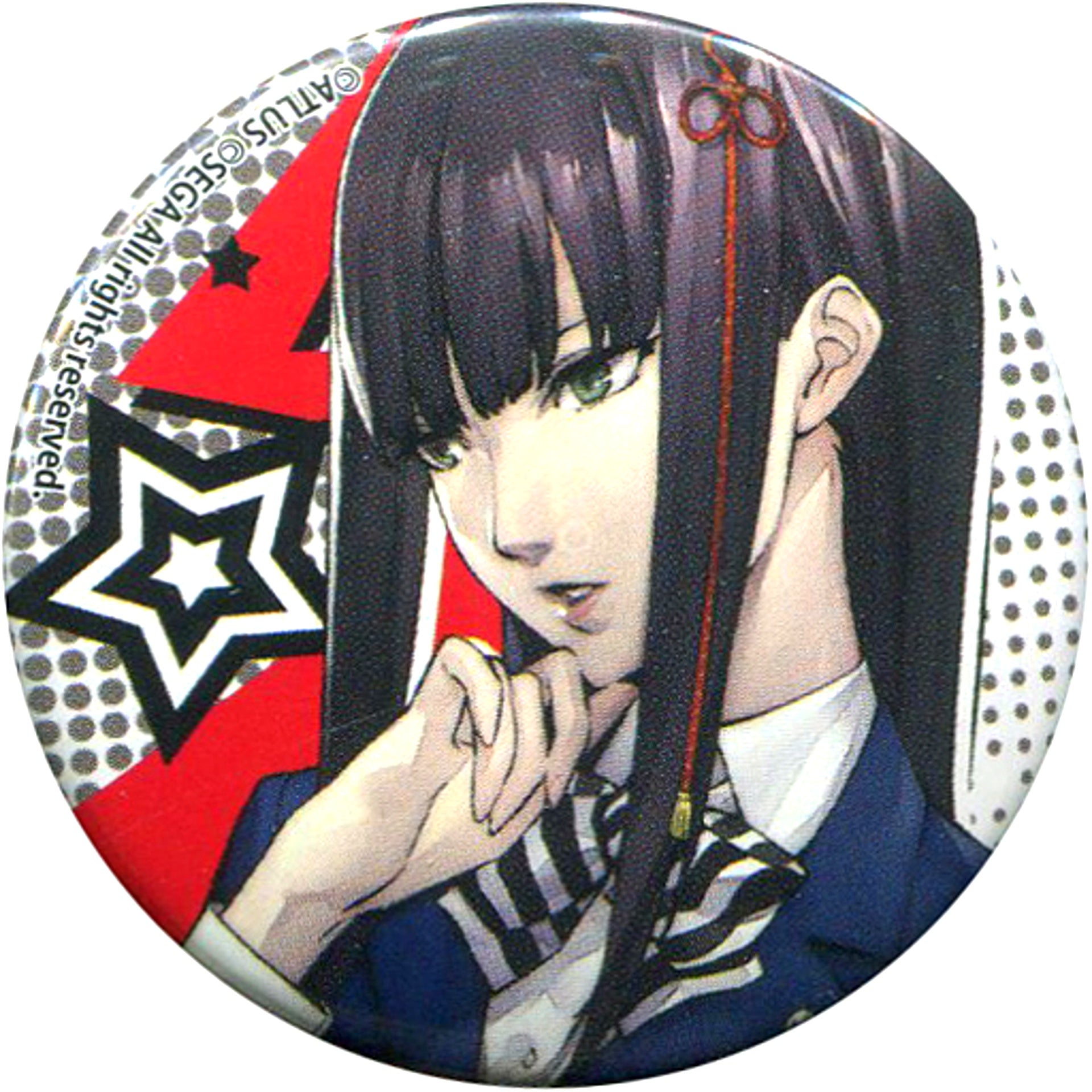Hifumi Togo Persona 5 Button Persona 20th Fes [USED]