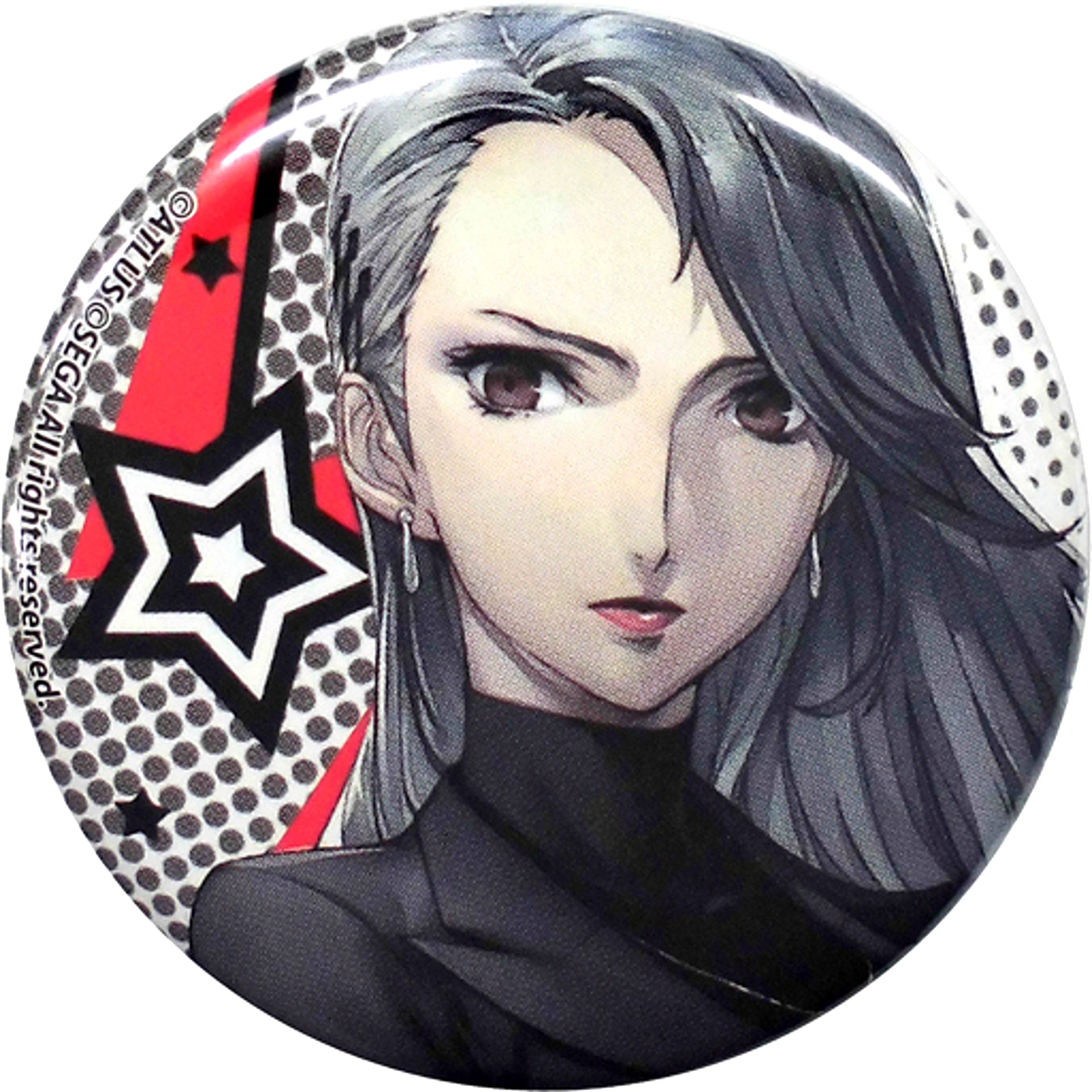Sae Niijima Persona 5 Button Persona 20th Fes [USED]