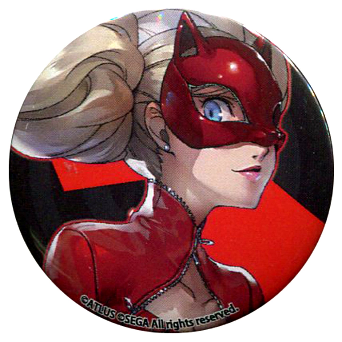 Ann Takamaki Phantom Thief Version Persona 20th Festival Persona 5 Button [USED]