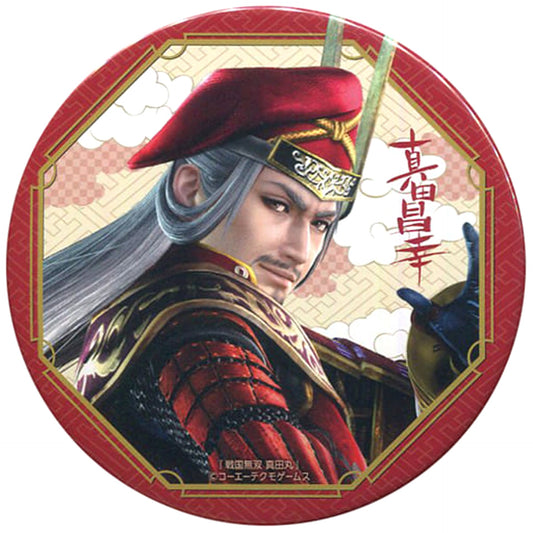 Samurai Warriors: Spirit of Sanada Masayuki Sanada Prime Age Trading Can Badge C91 Limited Buttons [USED]