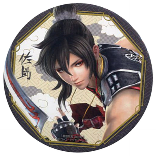 Samurai Warriors: Spirit of Sanada Sasuke Trading Can Badge C91 Limited Buttons [USED]