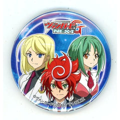 Cardfight!! Vanguard G NEXT Chrono & Shion & Tokoha Trading Can Badge C91 Limited Buttons [USED]