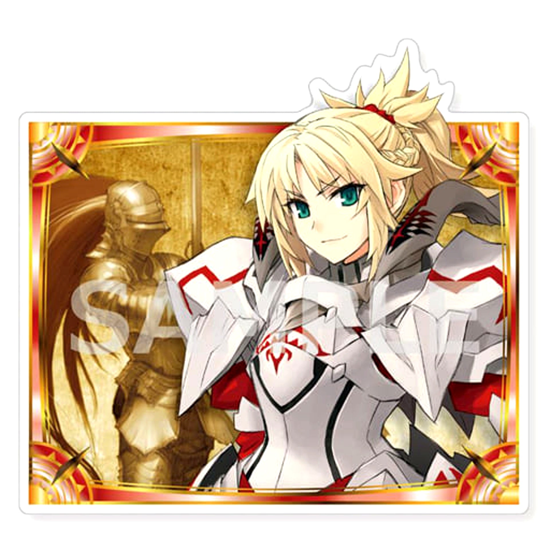 Fate/Grand Order Saber Mordred Trading Acrylic Badge Vol.1 [USED]