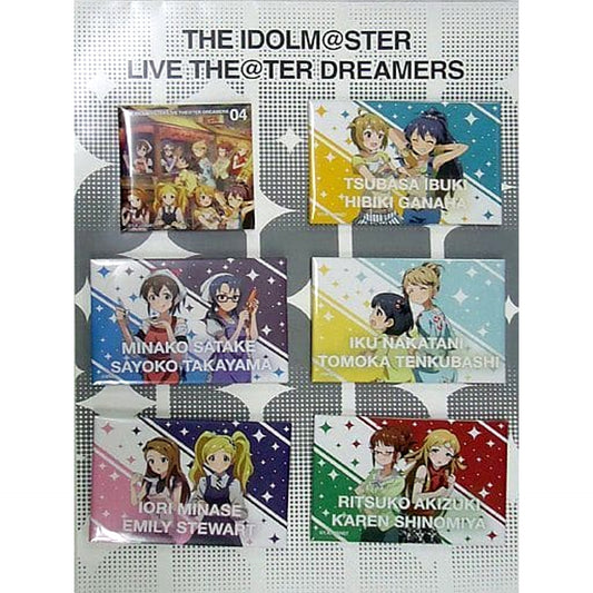 Hibiki Ganaha & Others THE IDOLM@STER Set of 6 Limited Button Collection Live The@ter Dreamers 04 Release Commemorative Event Limited [USED]