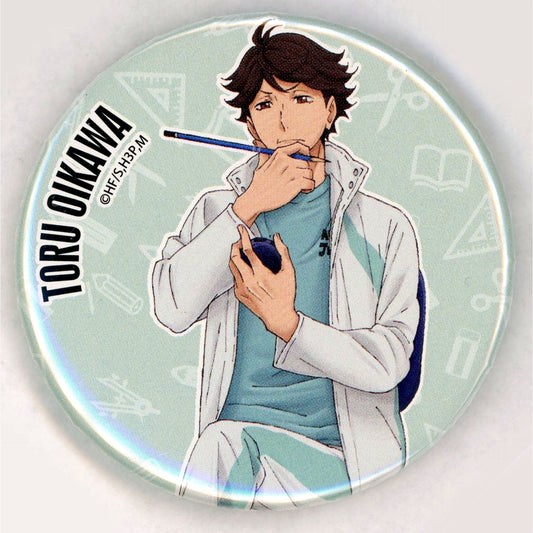 5. Toru Oikawa Haikyu!! Anime Original Art Exhibition Final Set Button Collection [USED]