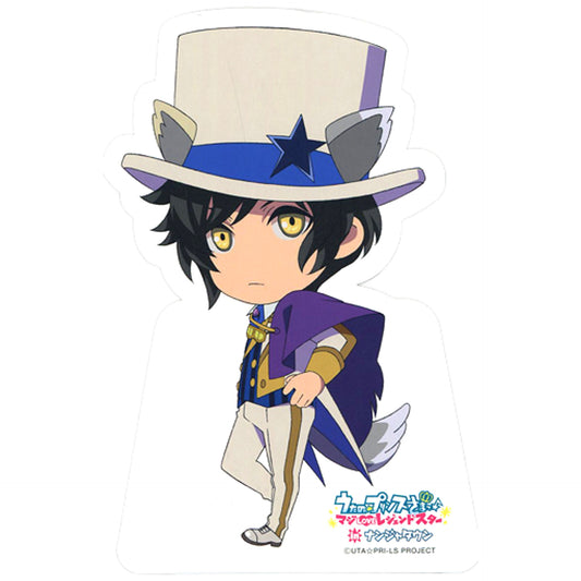Kira Sumeragi Uta no Prince Sama Maji Love Legend Star In Namja Town Character POP Stand Badge Game Stand Maji Love Amidakuji Prize C Can Badge [USED]