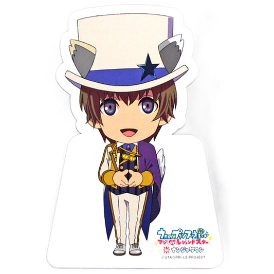 Eiji Otori Uta no Prince Sama Maji Love Legend Star In Namja Town Character POP Stand Badge Game Stand Maji Love Amidakuji Prize C Badge [USED]