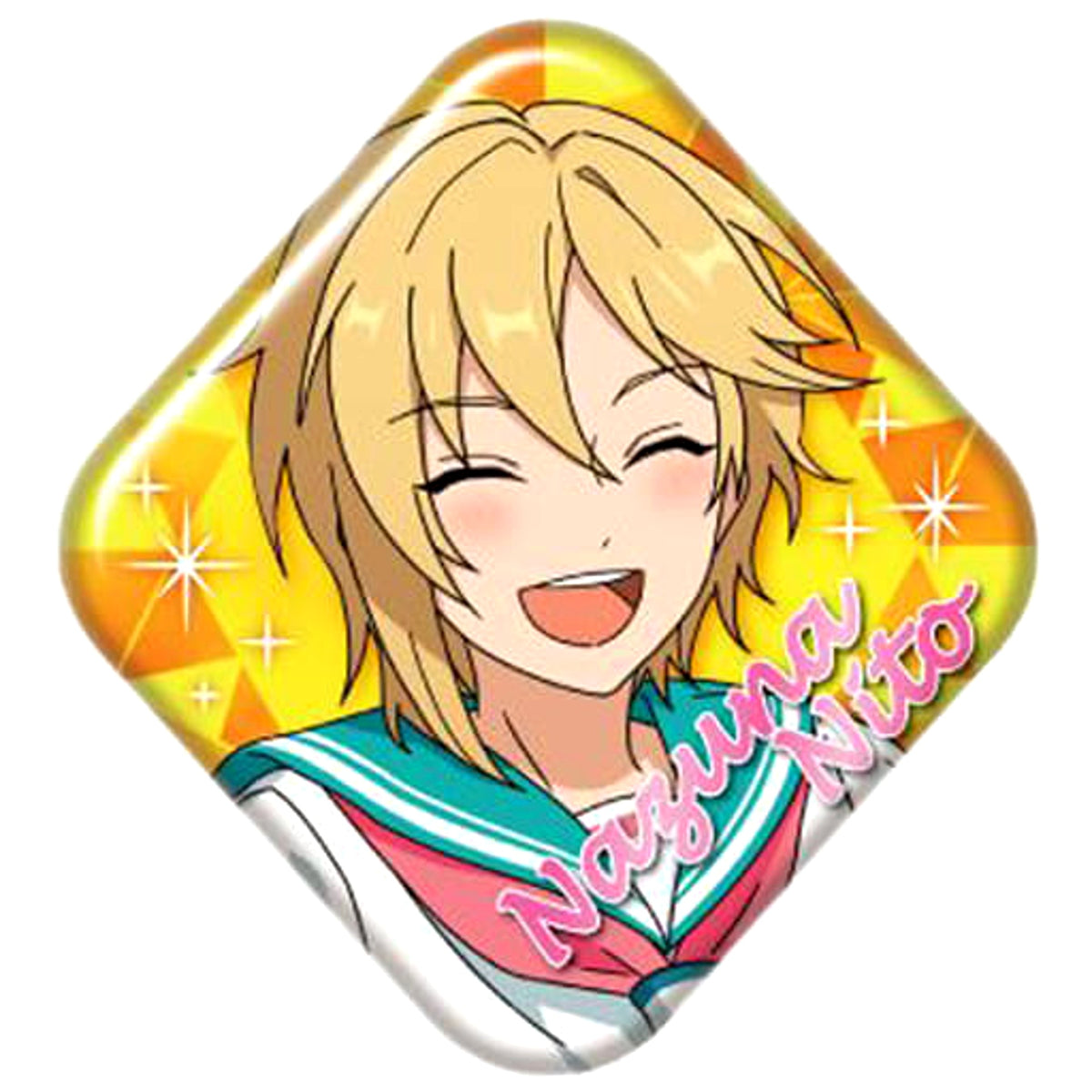 Ensemble Stars! Nazuna Nito Gem Cut Badge 2 Buttons [USED]