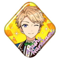Ensemble Stars! Arashi Narukami Gem Cut Can Badge 2 Buttons [USED]