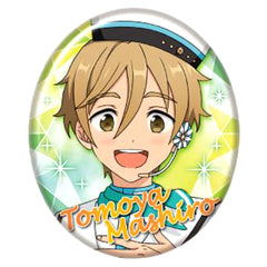 Ensemble Stars! Tomoya Mashiro Gem Cut Can Badge 2 Buttons [USED]