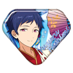 Ensemble Stars! Yuzuru Fushimi Gem Cut Can Badge 2 Buttons [USED]