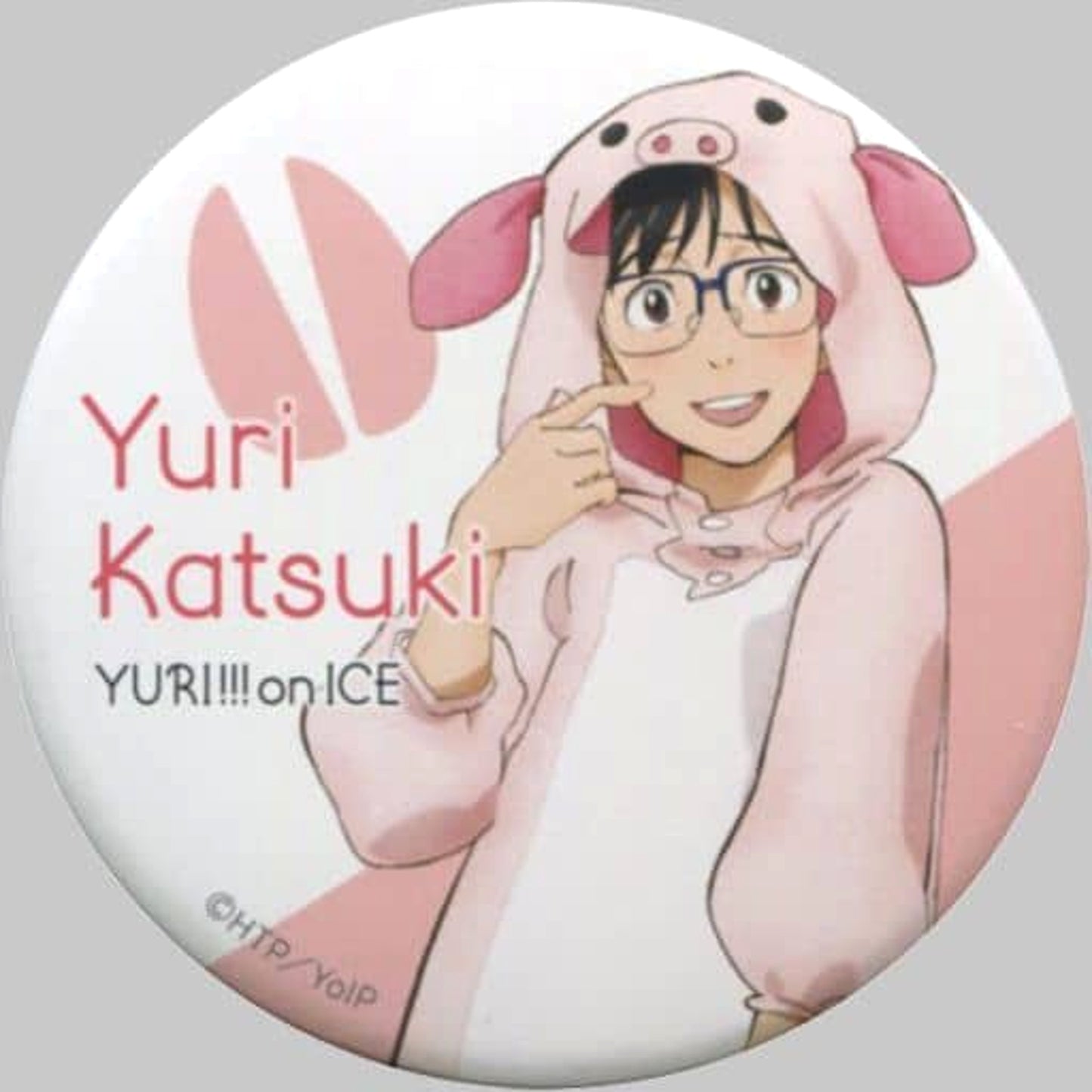 Yuri!!! On ICE Yuri Katsuki Costume Newly Drawn Can Badge Ice Castle Hasetsu Pop-Up at Shinjuku Marui Annex Exclusive Buttons [USED]