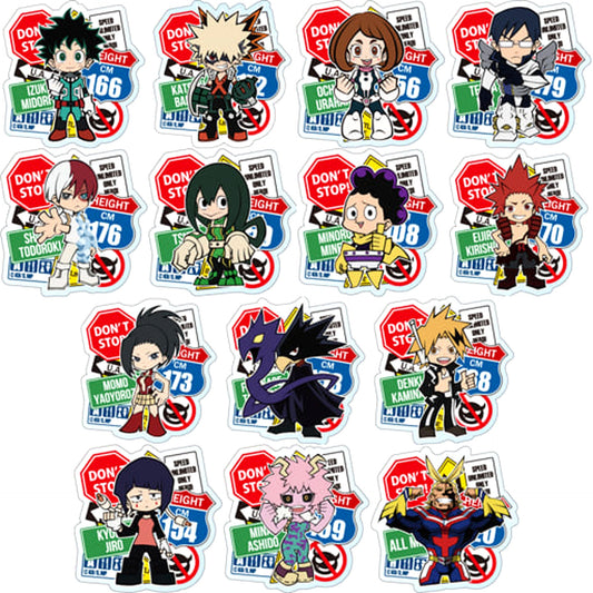 My Hero Academia Izuku Midoriya Acrylic Badge All 14 Types Set Buttons [USED]