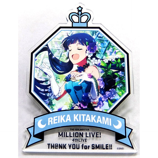 6. Reika Kitakami Official Produce Badge The Idolmaster Million Live 4thLIVE THANK YOU for SMILE [USED]