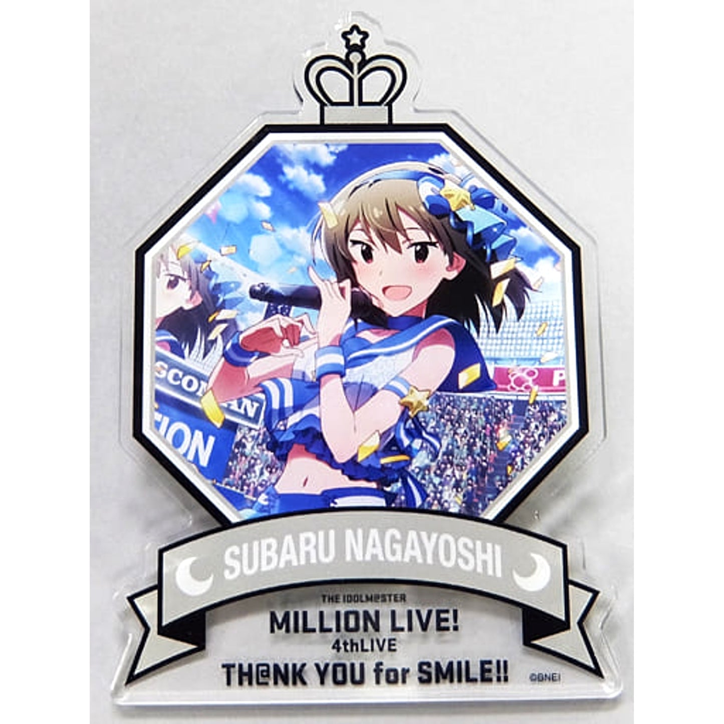 Subaru Nagayoshi 22 THE IDOLM@STER Million Live! Official Produce Badge 4th Live Th@nk You For Smile!! Limited [USED]