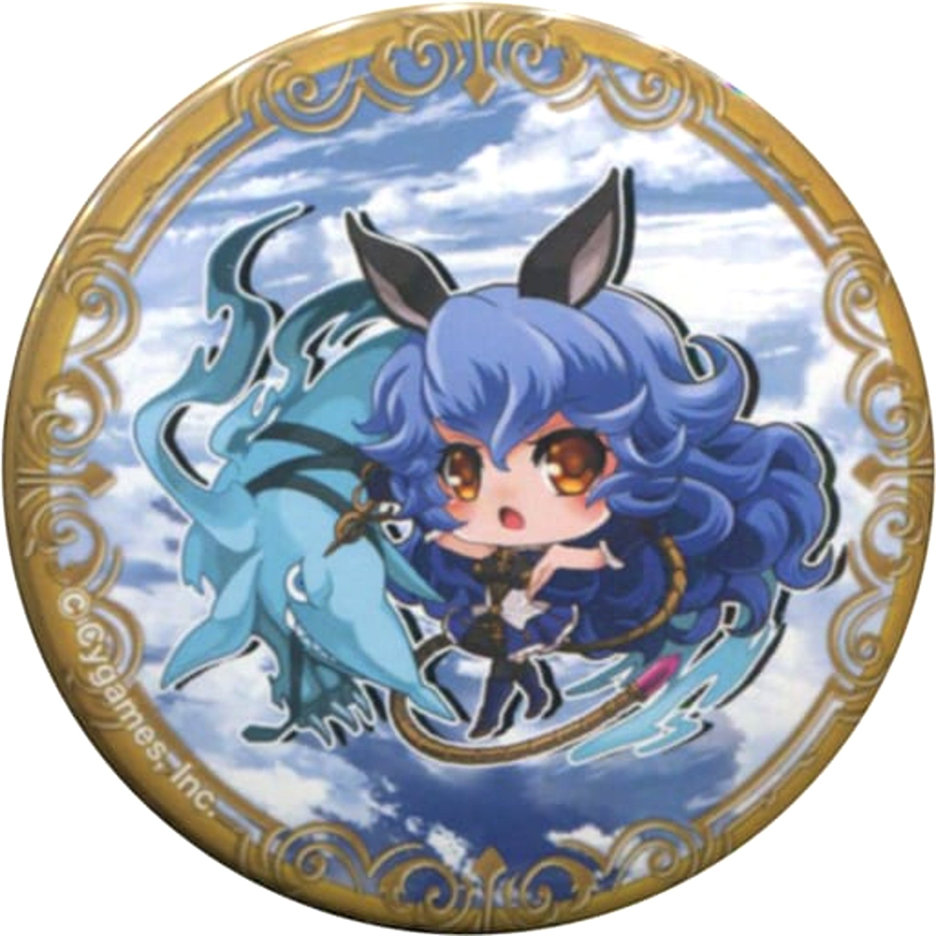 Granblue Fantasy Ferry Can Badge 01 Female Character Buttons [USED]