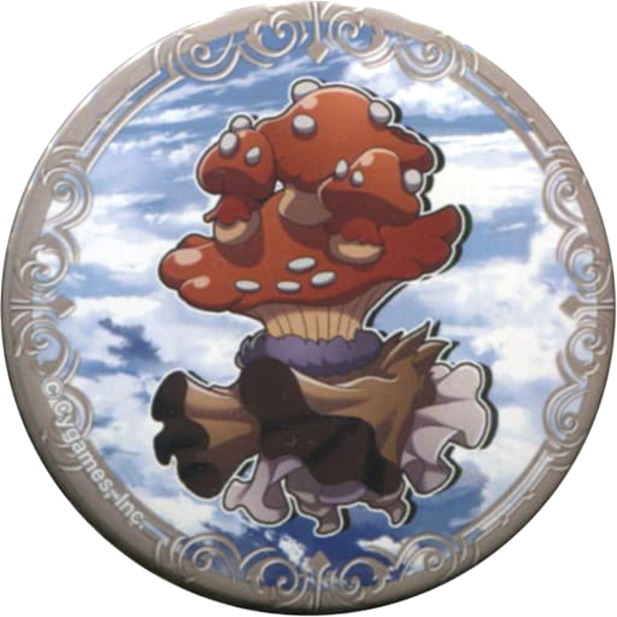 Granblue Fantasy Myconid Can Badge 03 Primal Buttons [USED]