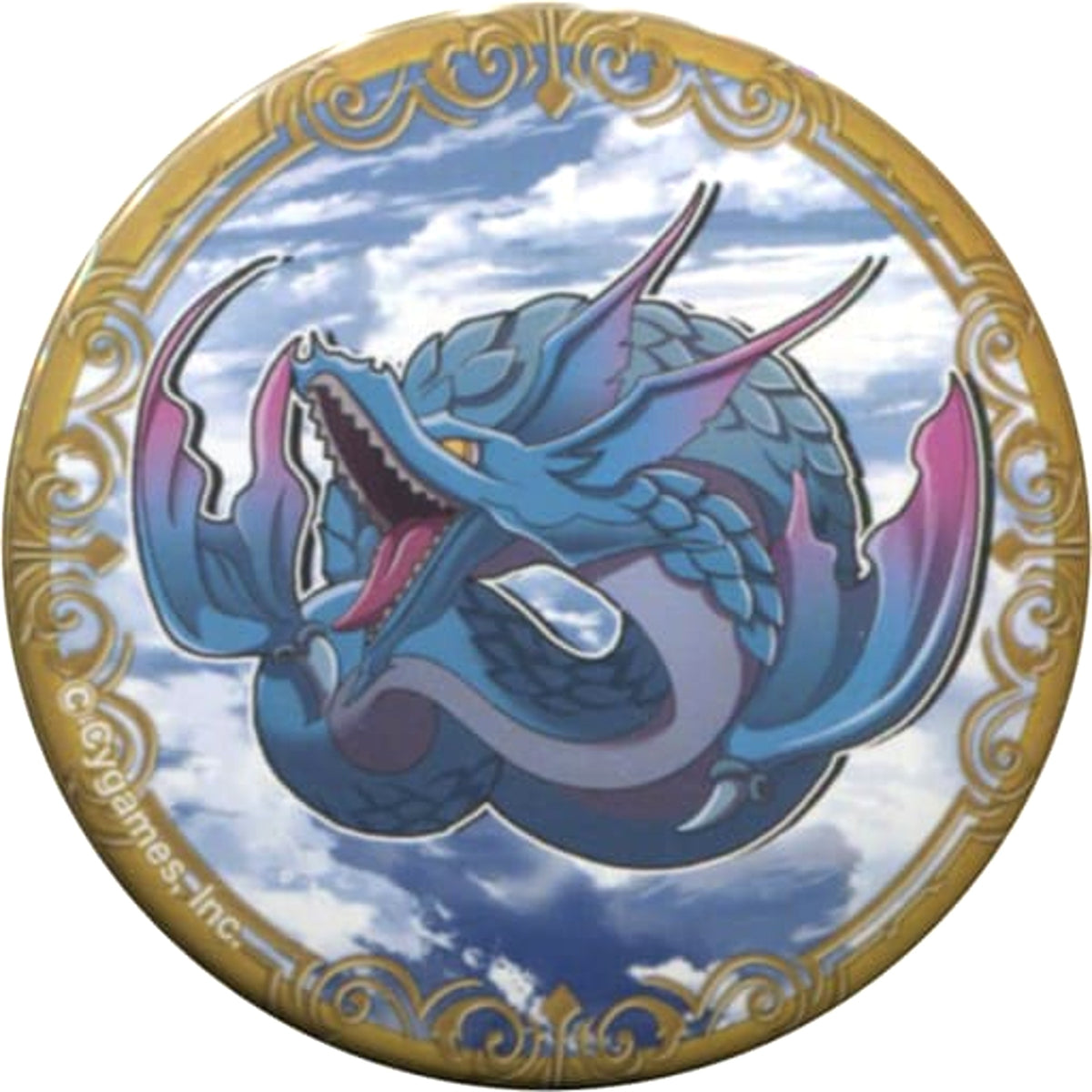 Granblue Fantasy Leviathan Can Badge 03 Primal Buttons [USED]