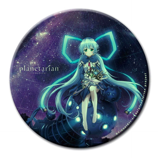 Planetarian: The Reverie of a Little Planet Hoshino Yumemi 25cm High Luminous Large Can Badge Stand Buttons [USED]