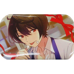 Ensemble Stars! Ritsu Sakuma Valentine Marukaku Can Badge 2017 Ver. Buttons [USED]