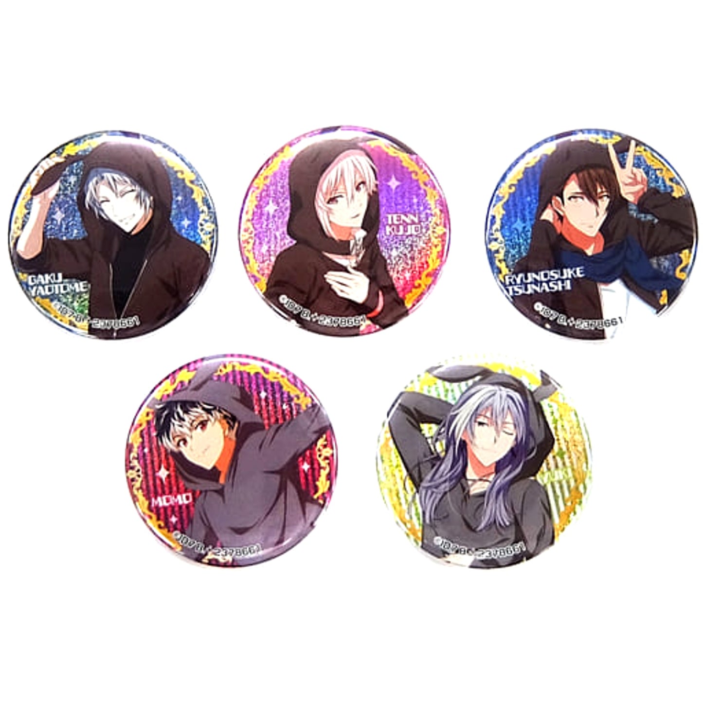 Trigger Re:Vale Ver. IDOLiSH7 Rabbit Ears Hoodie Hologram Button Premium Bandai Limited [USED]