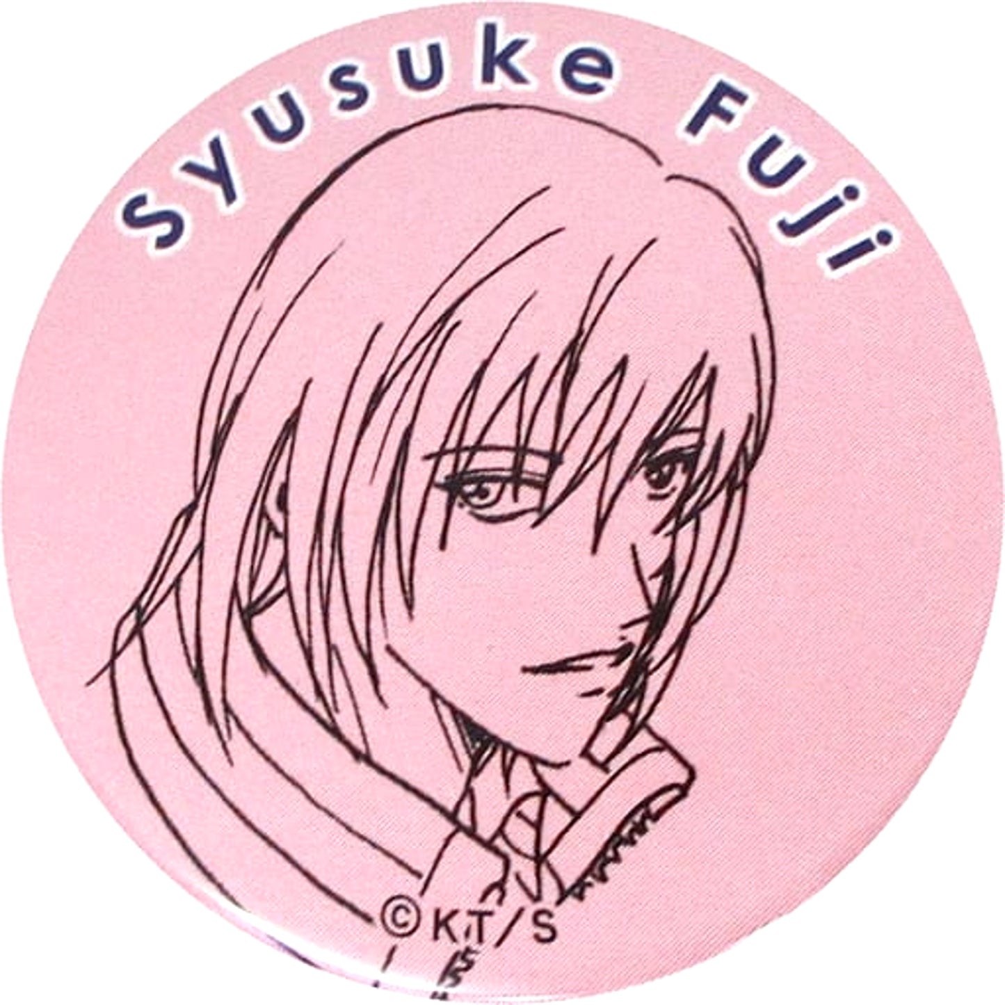 Shusuke Fuji The New Prince of Tennis Button Featuring 200 Unprecedented Characters by Takeshi Konomi Cherry Blossom Color Ver. [USED]