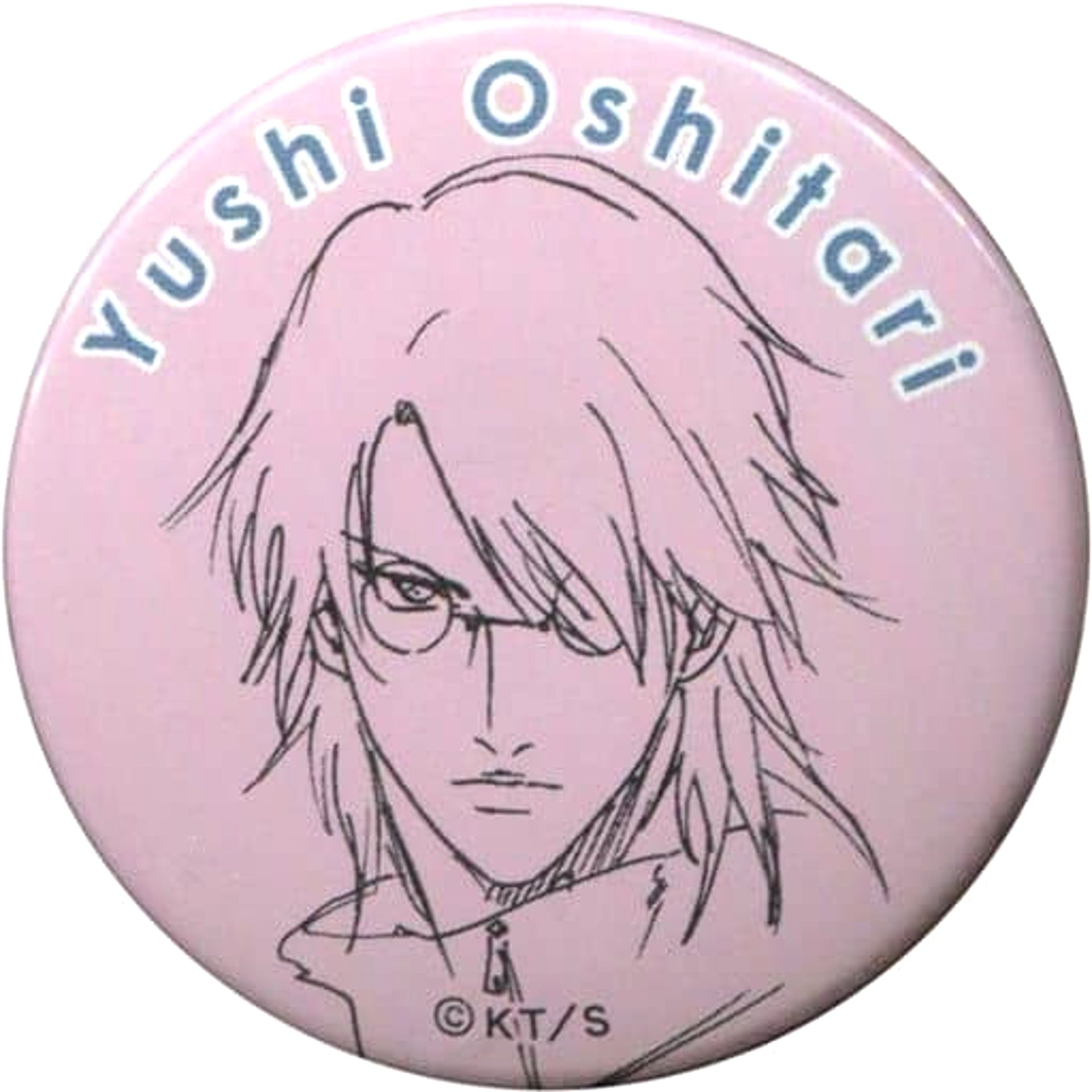Yushi Oshitari The New Prince of Tennis Button Featuring 200 Unprecedented Characters by Takeshi Konomi Cherry Blossom Color Ver. [USED]