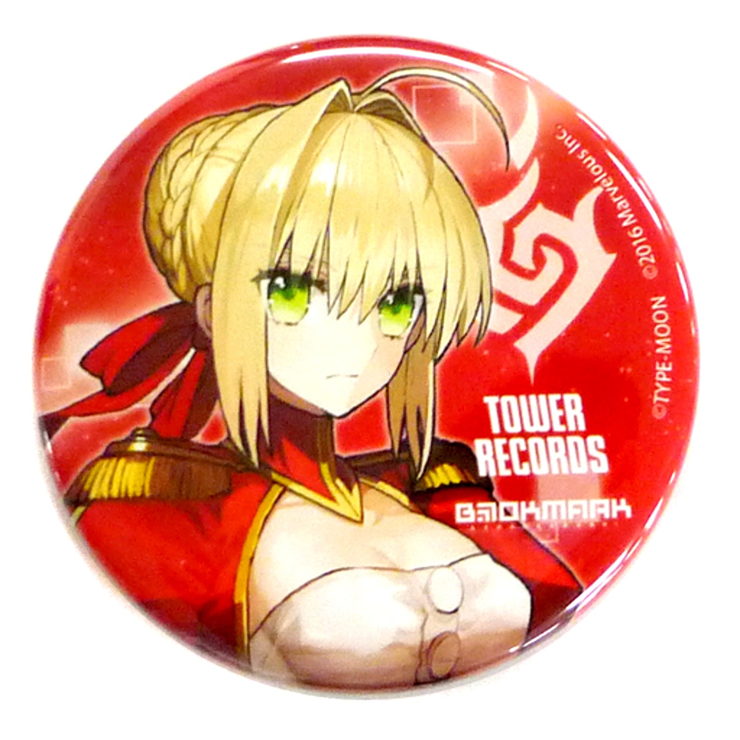 Saber Nero Claudius Fate/EXTELLA Collab Trading Button Vol.01 [USED]