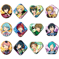 Ensemble Stars! Ritsu Sakuma & Others Gem Cut Badge 3 All 12 Types Set Buttons [USED]