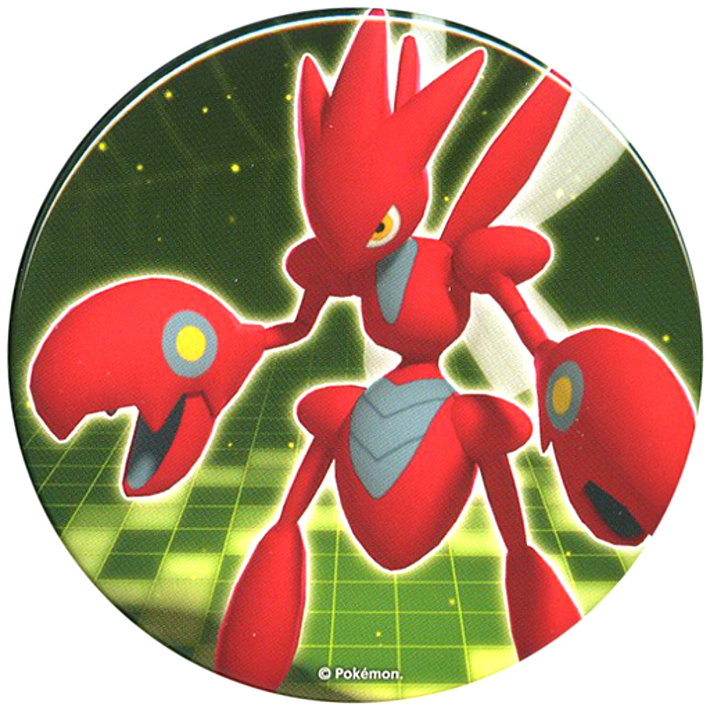 212 Scizor Pokemon Big Button Pokemon Center Limited [USED]