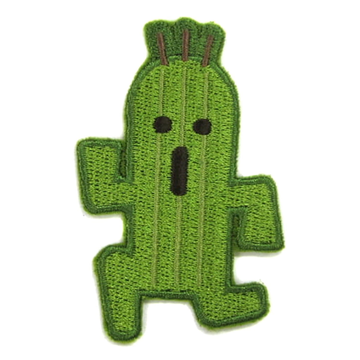 Final Fantasy XV Cactus Embroidery Patch Small Square Enix Cafe Part 2 Limited Other-Goods [USED]