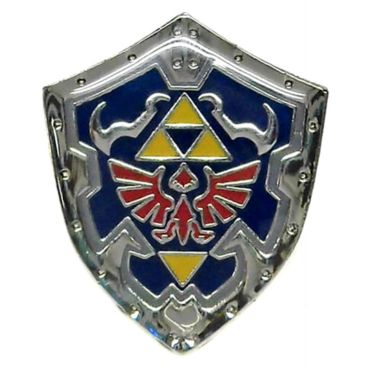 Ocarina of Time The Legend of Zelda Shield Pin Badge Collection [USED]