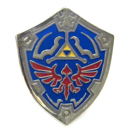 The Legend of Zelda Twilight Princess Shield Pin Badge Collection Buttons [USED]