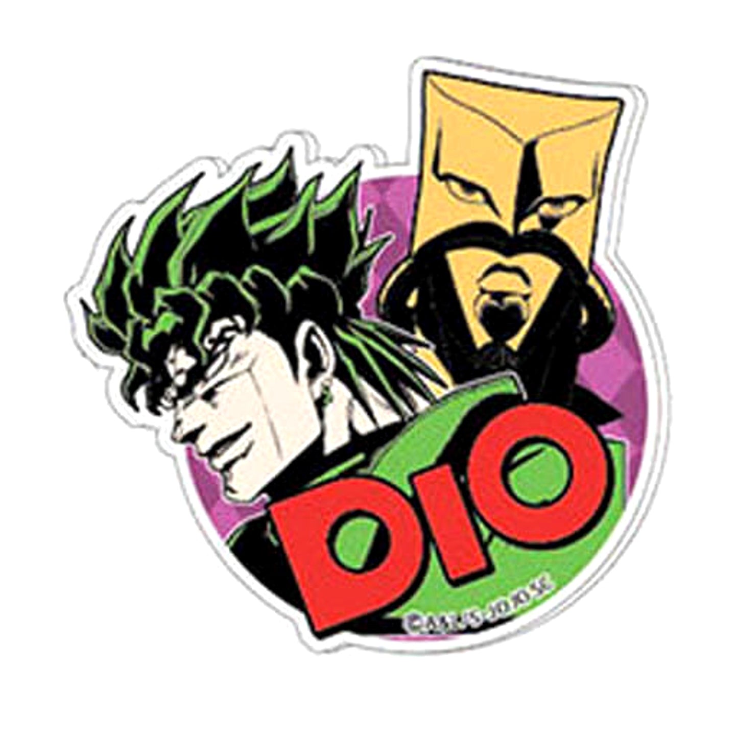 JoJo's Bizarre Adventure Part 3: Stardust Crusaders DIO Acrylic Badge Buttons [USED]