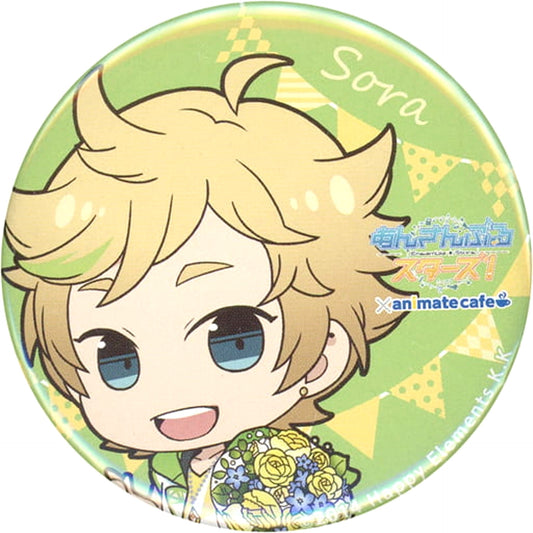 Sora Harukawa Ensemble Stars! X animatecafe Random Button 2nd Anniversary Ver.B [USED]