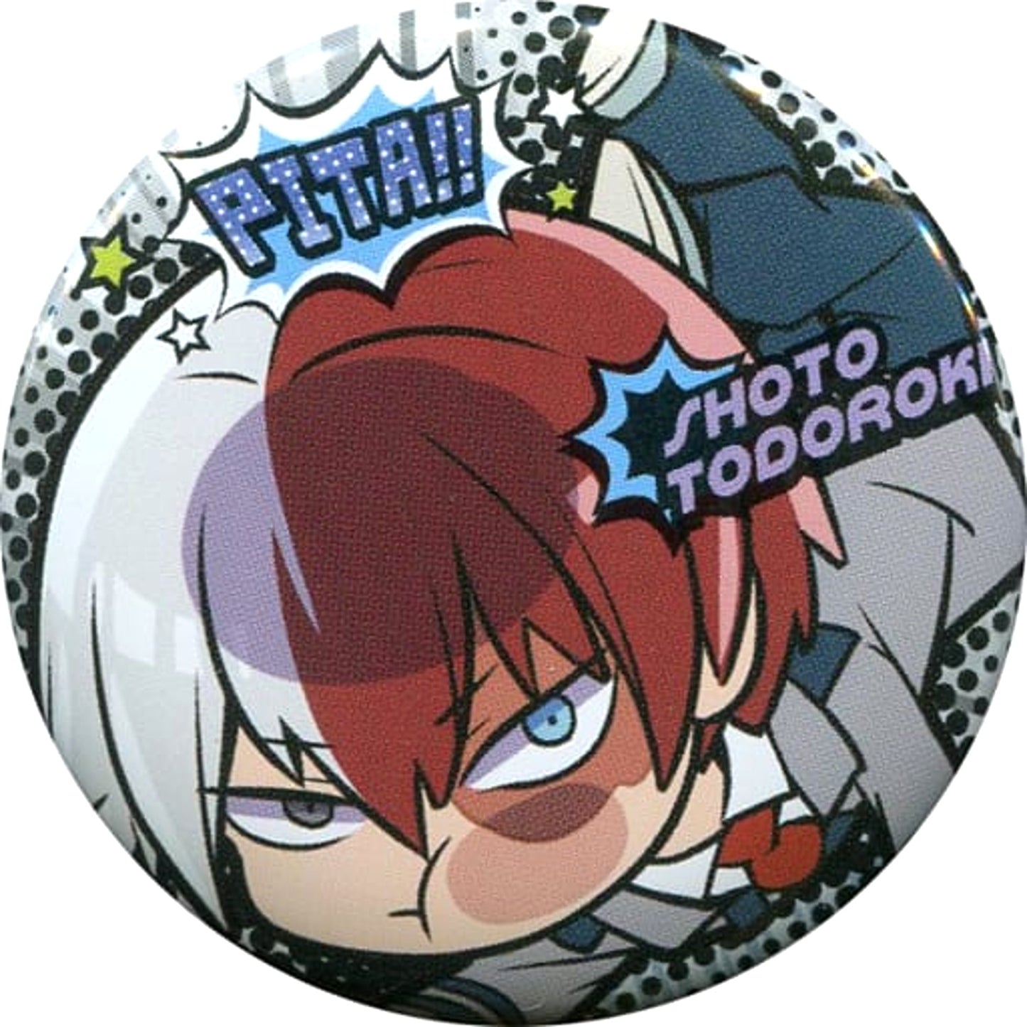 My Hero Academia Shoto Todoroki Pita! Deformed Uniform Can Badge Buttons [USED]