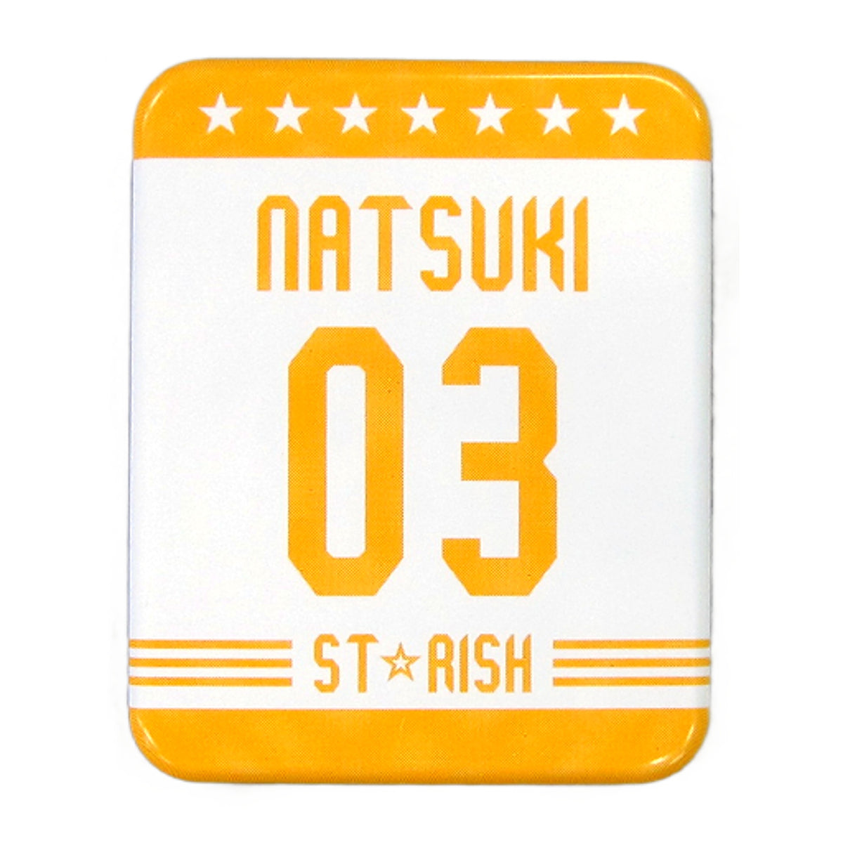 Natsuki Shinomiya Uta no Prince Sama Maji Lovelive 6th Stage Goods Purchase Benefits Can Badge Can Badge [USED]