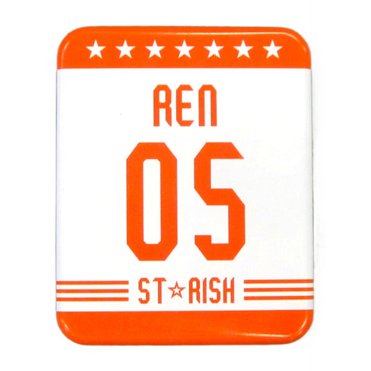 Ren Jinguji Uta no Prince Sama Maji Lovelive 6th Stage Goods Purchase Benefits Can Badge [USED]