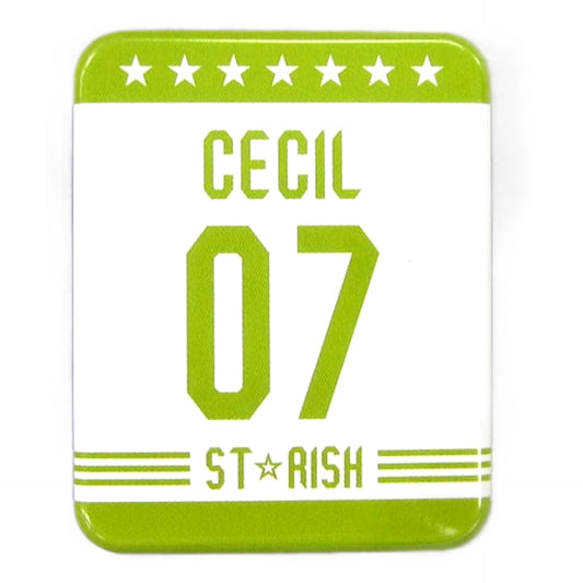 Cecil Aijima Uta no Prince Sama Maji Lovelive 6th Stage Goods Purchase Benefits Can Badge [USED]