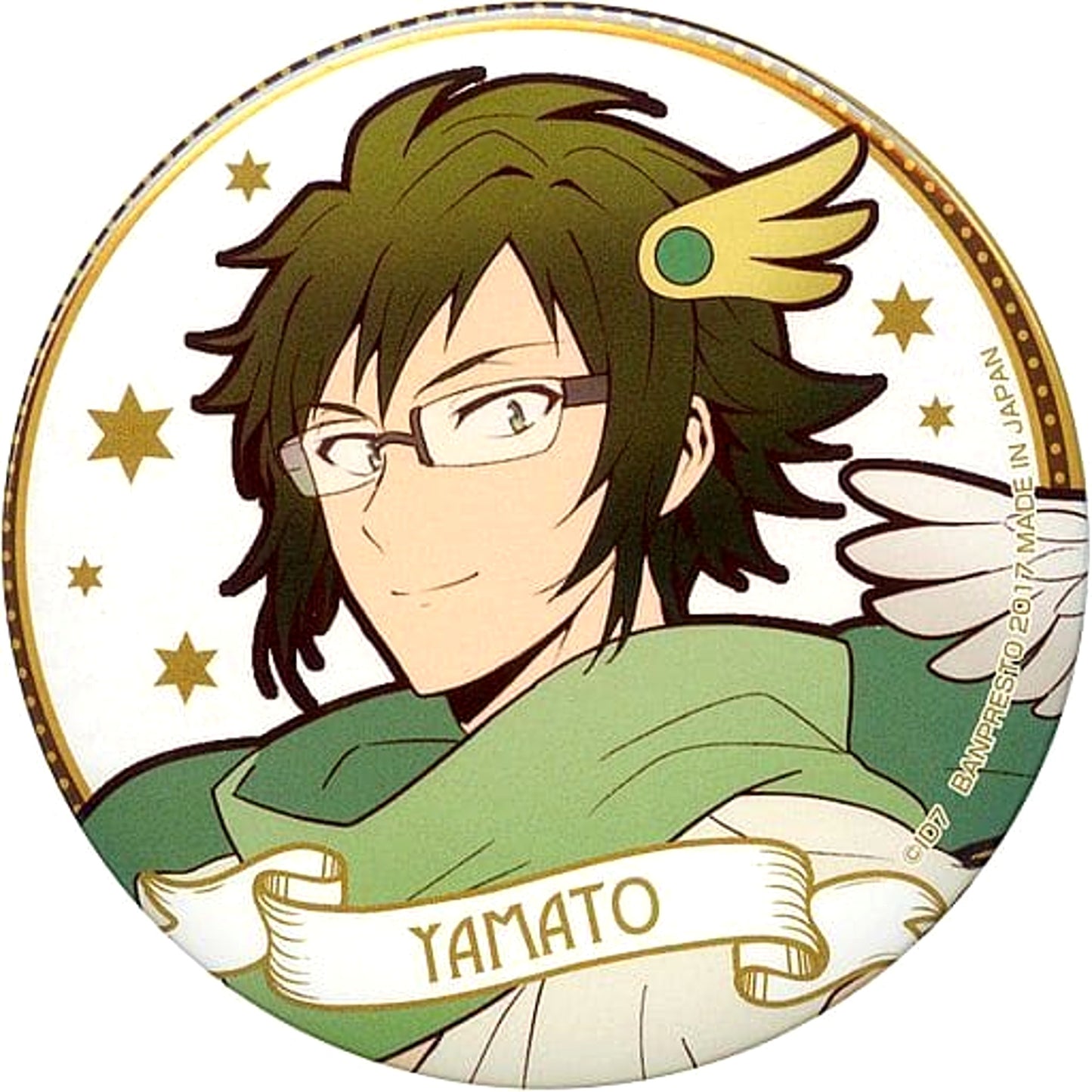 Yamato Nikaido IDOLiSH7 Amusement Ichiban Kuji Button Mythical World Prize B [USED]