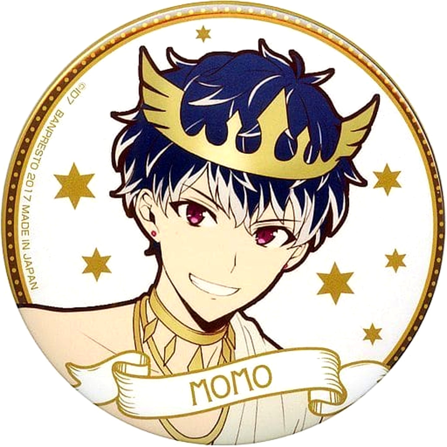Momo IDOLiSH7 Amusement Ichiban Kuji Button Mythical World Prize B [USED]