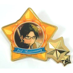 Ensemble Stars! Keito Hasumi Ichiban Kuji Thank You, Transfer Student 2nd Anniversary Pins Prize L Pins [USED]