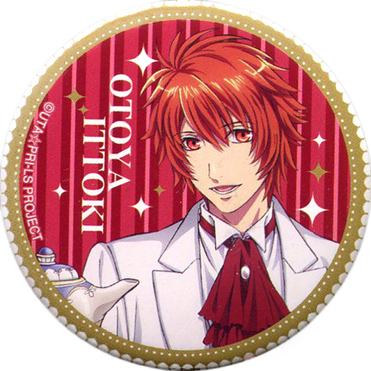 Otoya Ittoki Uta no Prince Sama Maji Love Legend Star X Animatecafe Trading Tin Badge Can Badge [USED]