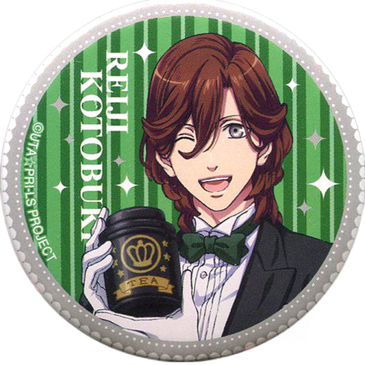 Reiji Kotobuki Uta no Prince Sama Maji Love Legend Star X Animatecafe Trading Tin Badge Can Badge [USED]