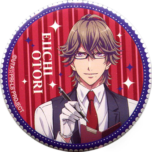 Eiichi Otori Uta no Prince Sama Maji Love Legend Star X Animatecafe Trading Tin Badge Can Badge [USED]