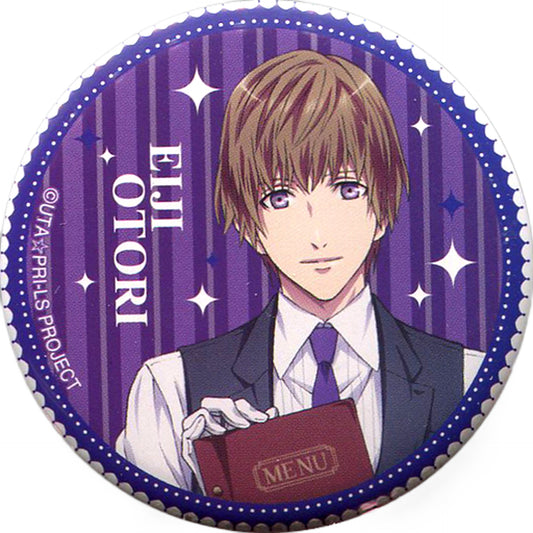 Eiji Otori Uta no Prince Sama Maji Love Legend Star X Animatecafe Trading Tin Badge Can Badge [USED]