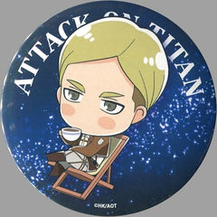 Attack on Titan in The Dome: Starry Sky of Soldiers Erwin Smith Can Badge Buttons [USED]