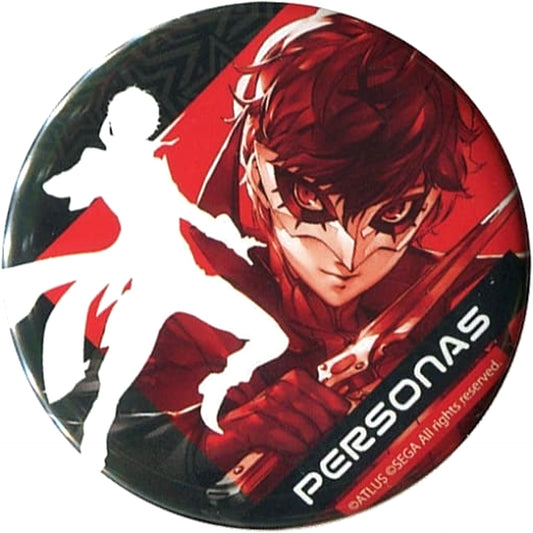 Persona 5 Protagonist Can Badge Phantom Thieves Ikebukuro Hideout Exclusive Buttons [USED]